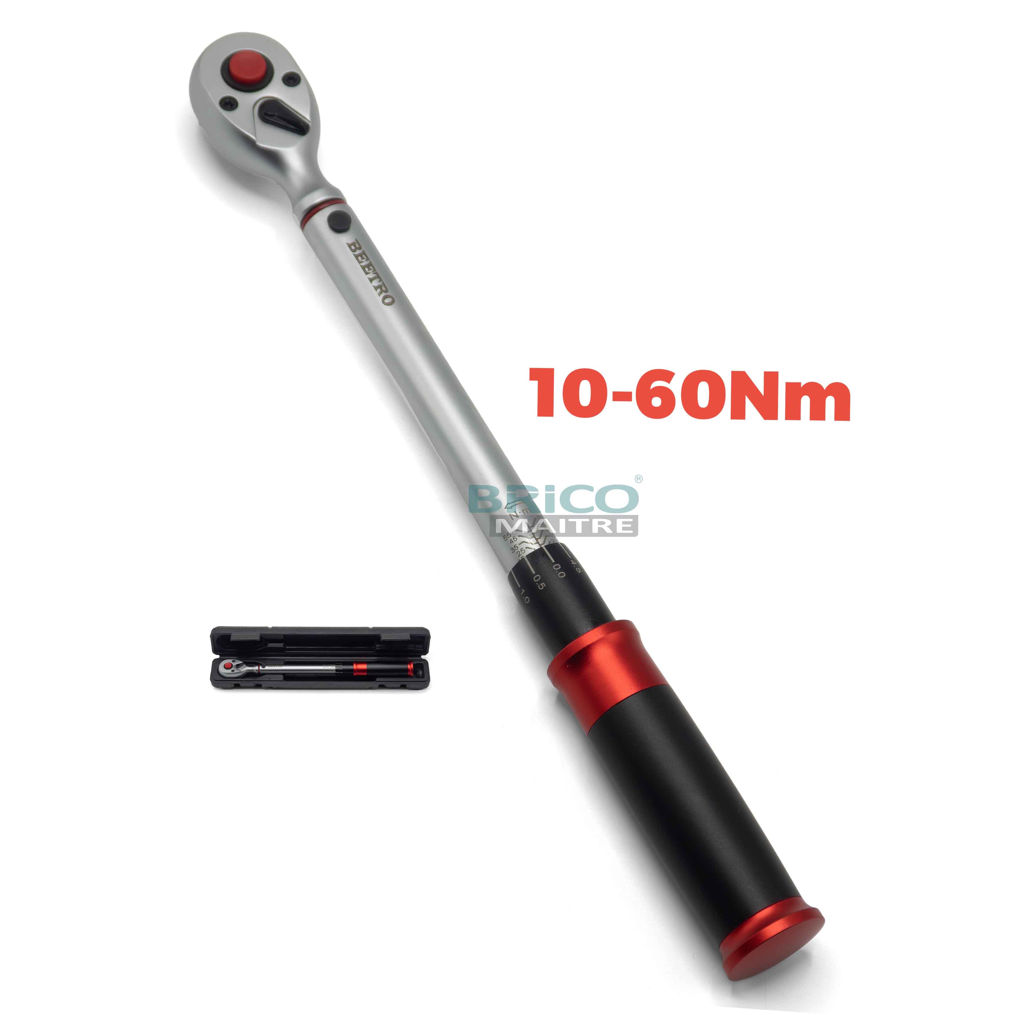 Clé Dynamométrique à Déclenchement BEETRO 3/8" (10-60 Nm)