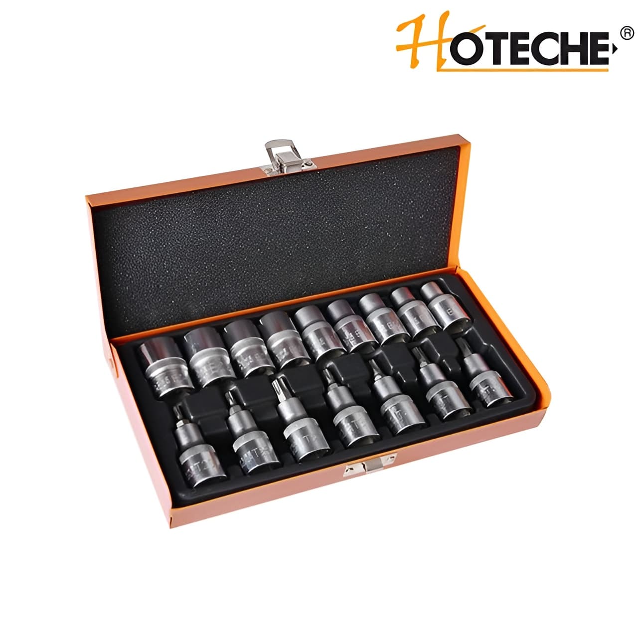 HOTECHE Coffret De Douille Etoile Et Torx 16Pcs