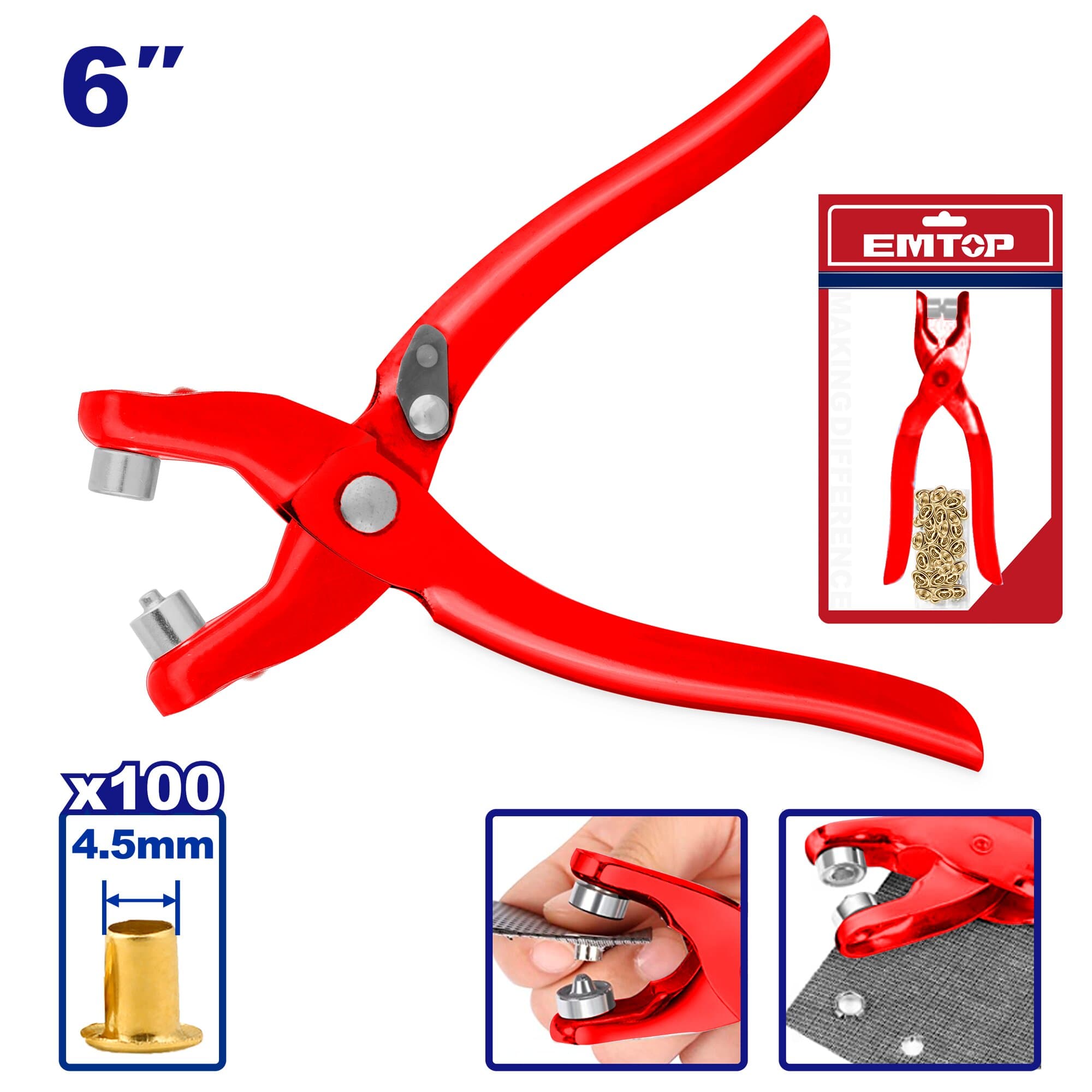 EMTOP PINCE A RIVET EMLH3601