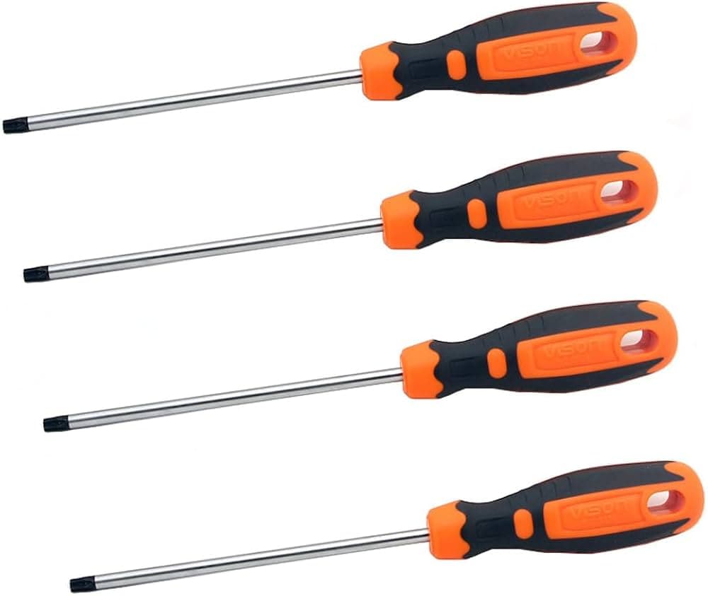 Kit de 4 Tournevis T15-T20-T25-T30