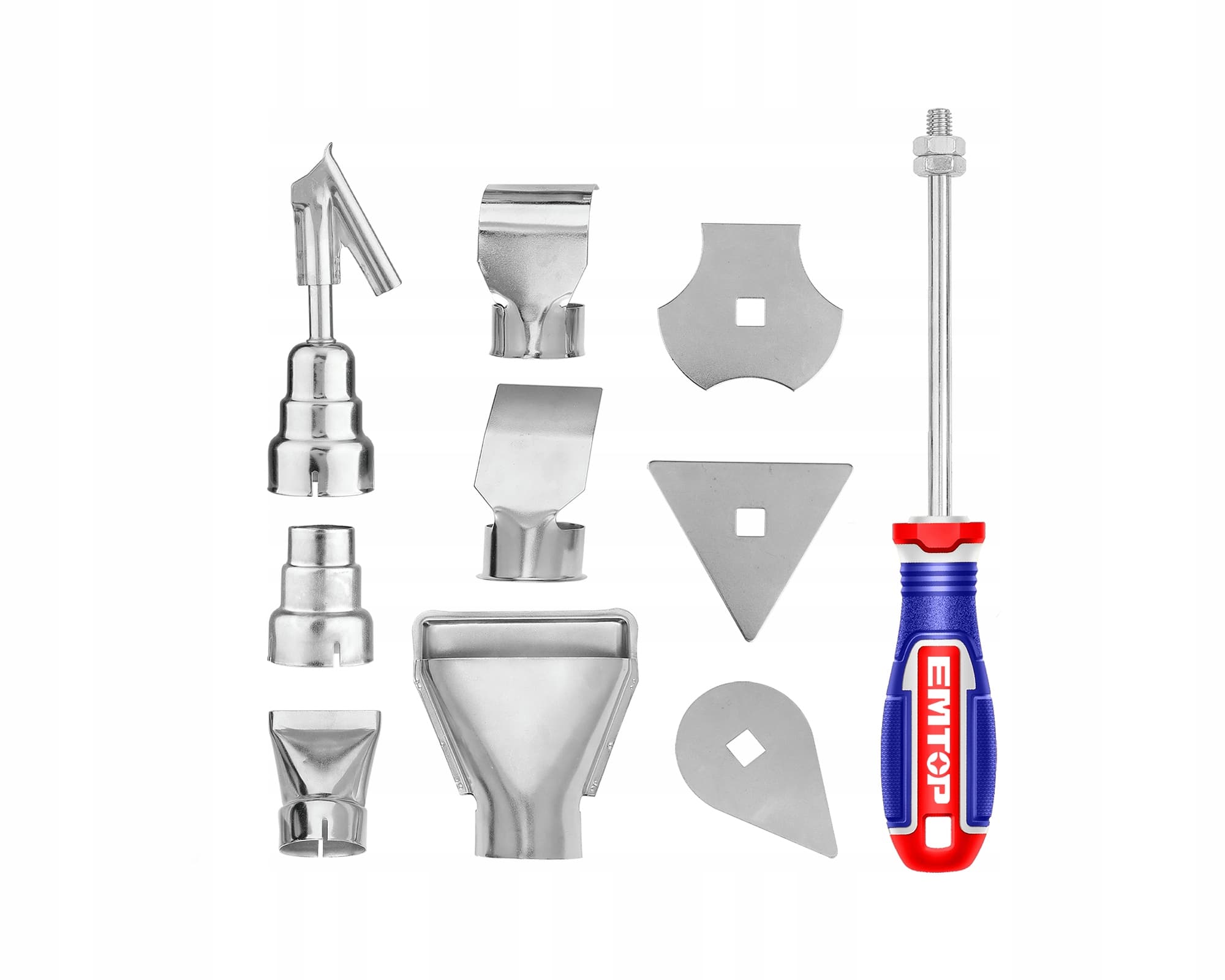 EMTOP ACCESSOIRES PISTOLET 10PCS EHGNA1011