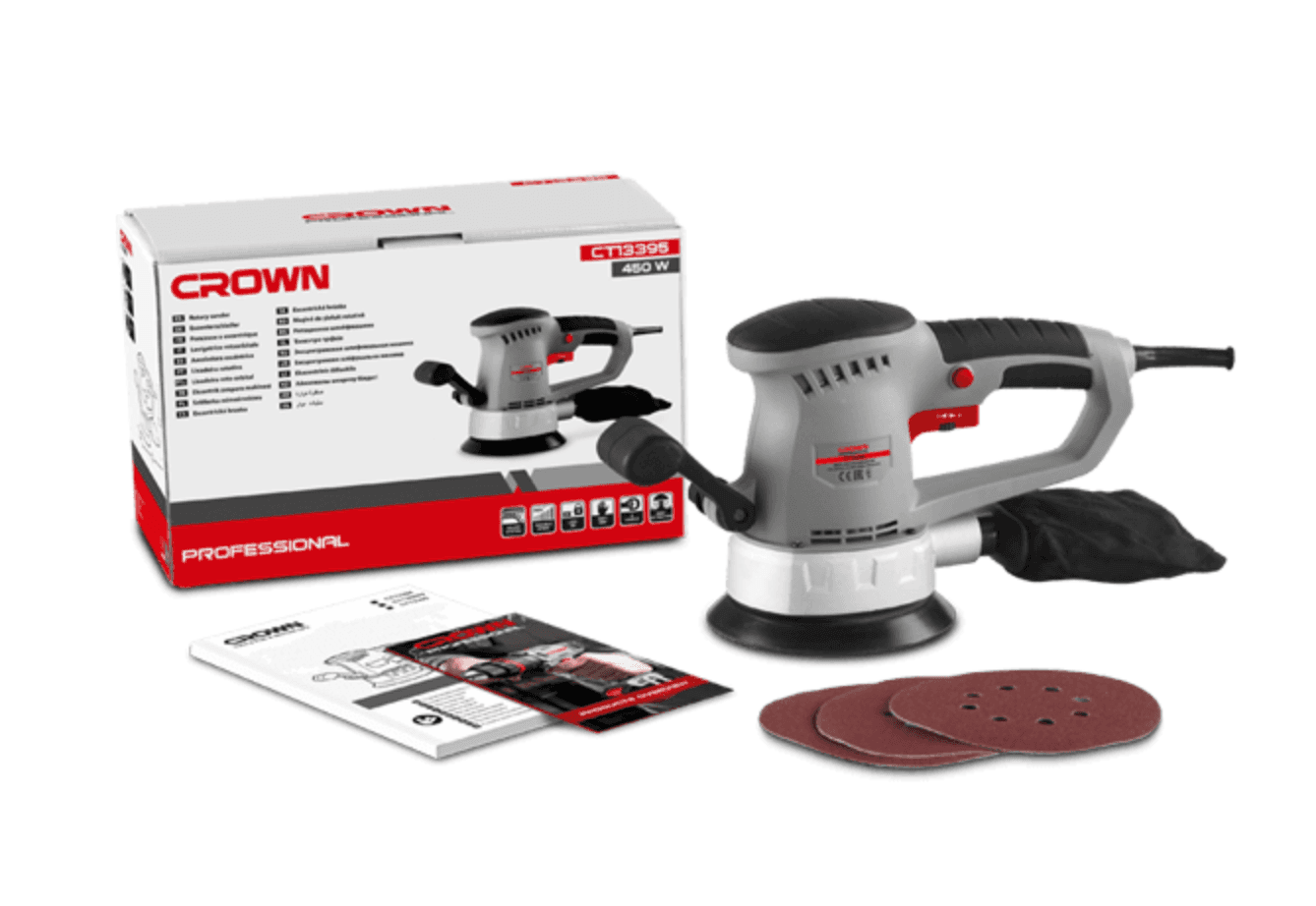 Ponceuse vibrante Crown 150 mm