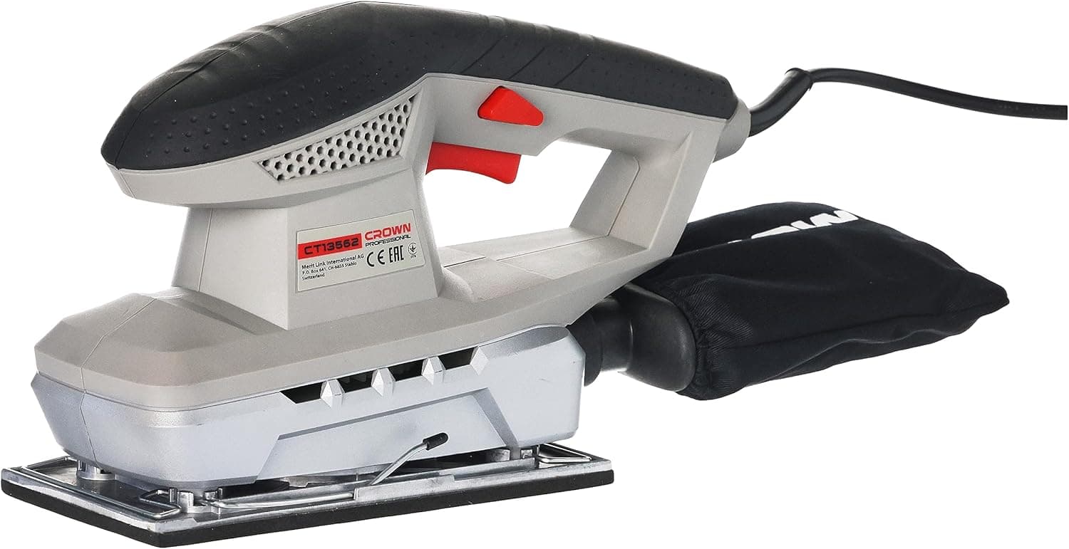 Ponceuse Crown vibrante 200 W 92×187 mm