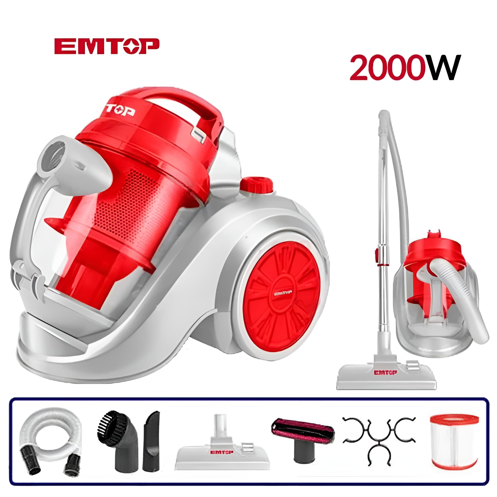 EMTOP ASPIRATEUR 2000W EVCR20258