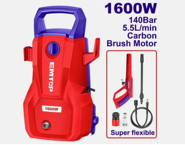 EMTOP NETTOYEUR HAUTE PRESSION 1600W