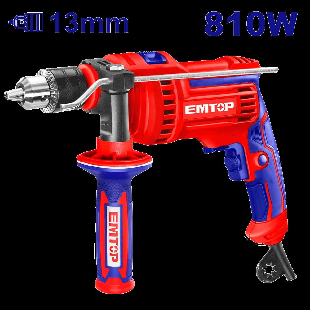 EMTOP PERCEUSE A PERCUSSION 810W 13MM EMDL0811