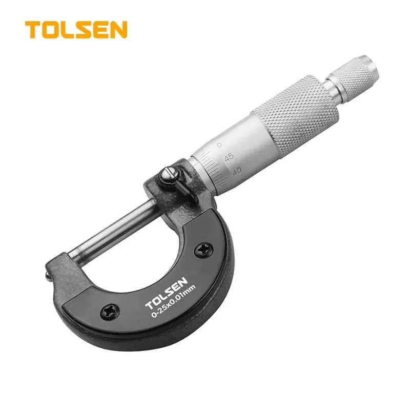 TOLSEN MICROMÈTRE (0-25mm) (MÉTRIQUE) 35055 — صورة 1