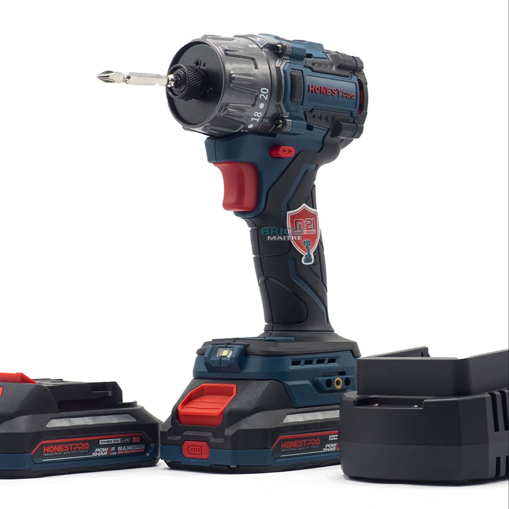 HONESTPRO VISSEUSE A CHOC 21V YAE6112