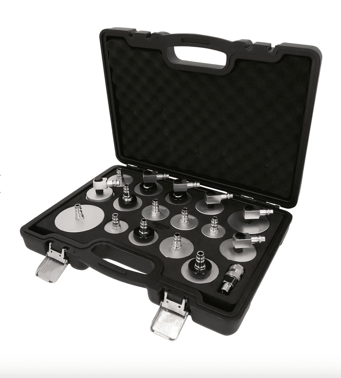 Kit adaptateur pour purge de frein – 17 pièces