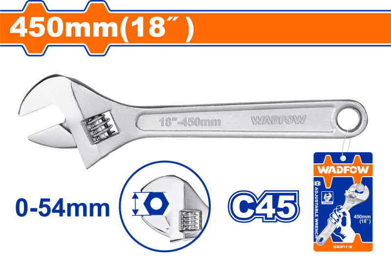 WADFOW CLE A  MOLETTE 450MM 18"" WAW1118