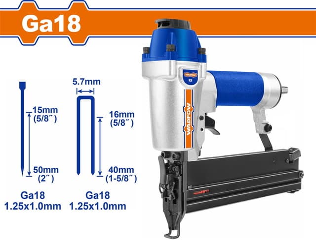 Cloueur 2-en-1 Pneumatique | WADFOW WBN2540