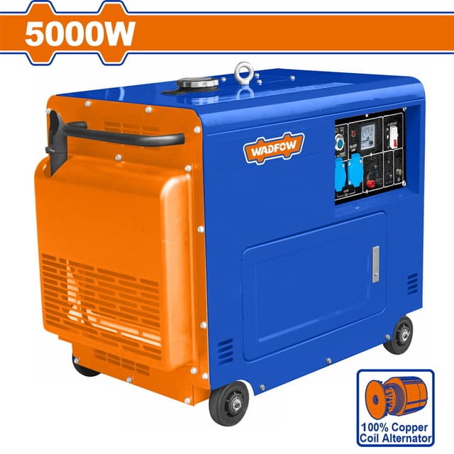 Générateur Diesel Silencieux 5 000W | WADFOW WDG2A50