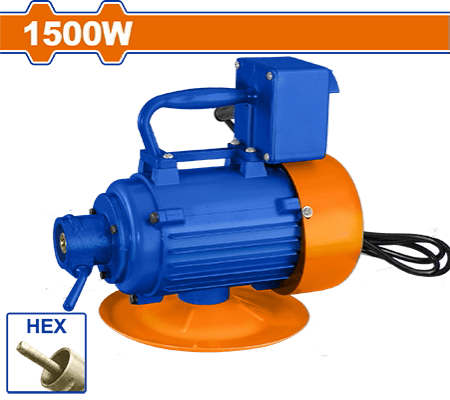 WADFOW VIBRATEUR À BÉTON 1500W 2HP, MONTAGE DE TYPE EX WECV2A15