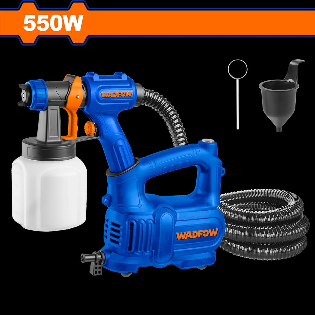 Pistolet à Peinture Électrique HVLP 550W | WADFOW WEG2A50