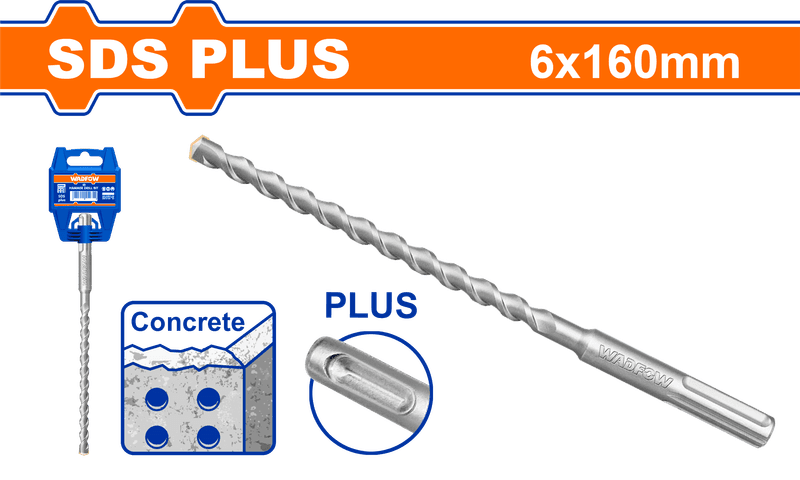 WADFOW FORET A BETON SDS+ 6*160MM WHD1205