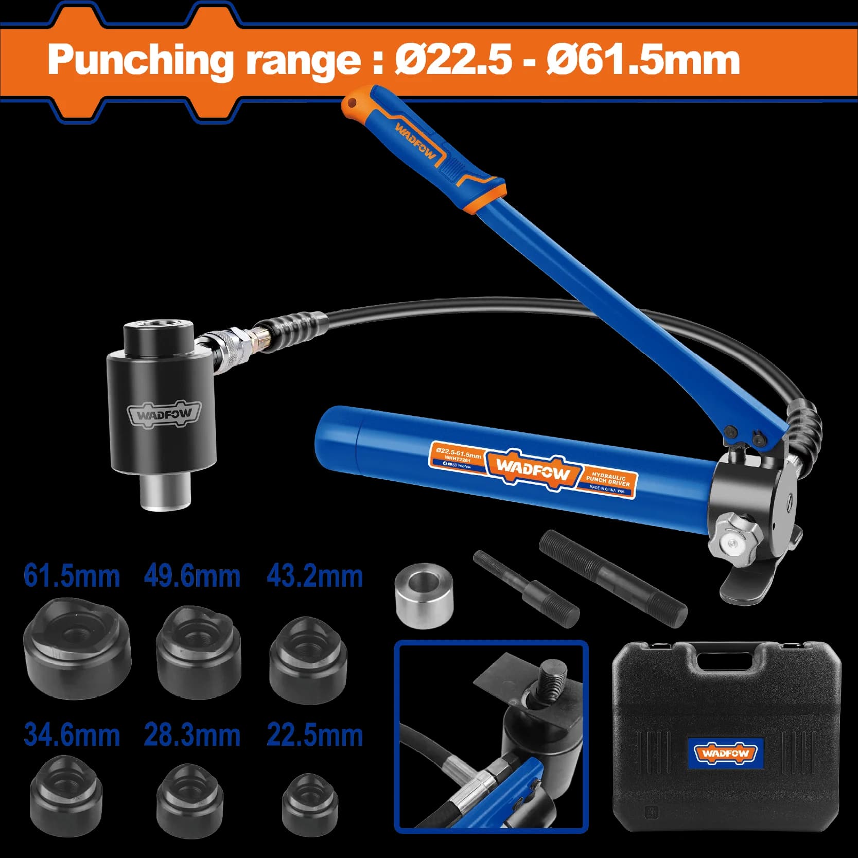 WADFOW poinçonneuse hydraulique WHHT2261