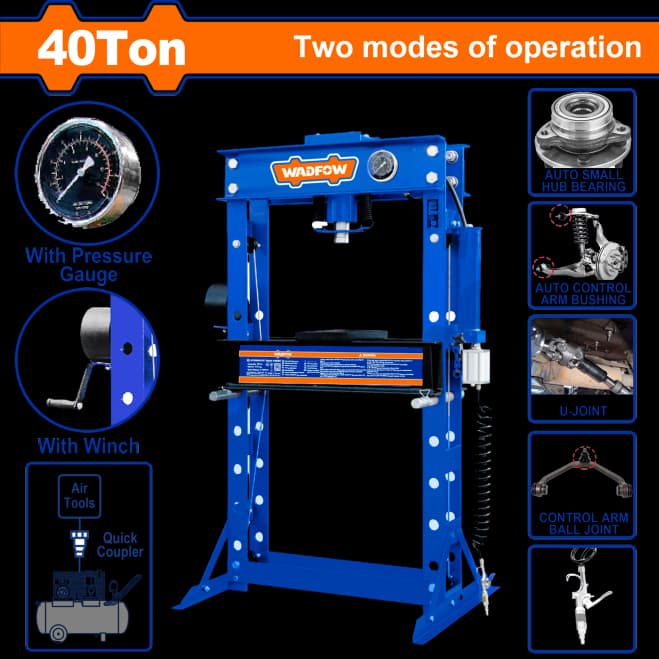 WADFOW PRESSE HYDROLIQUE 40 TON WHQ5Q40