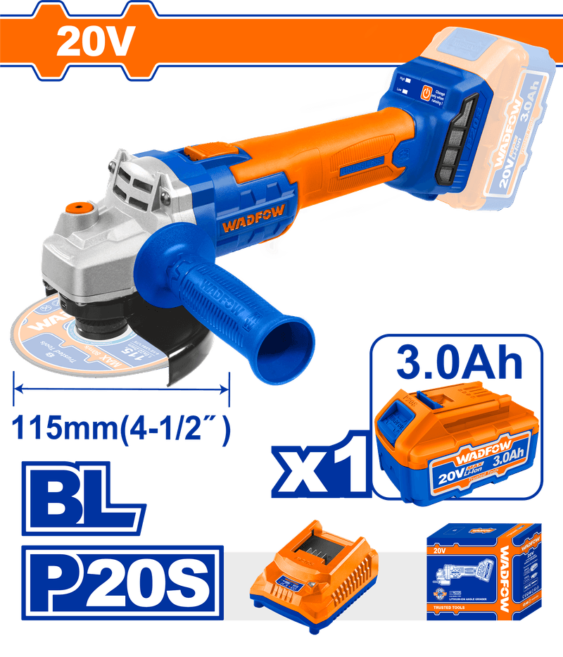 WADFOW MEULEUSE S/F 20V  115MM 2B +CHAR WLAPM21