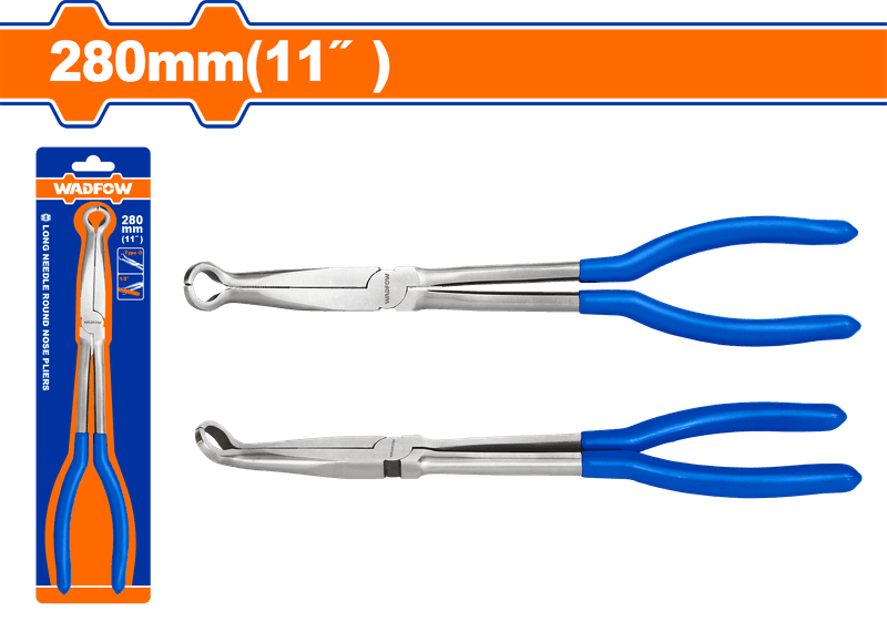 WADFOW PINCE A BEC ROND LONGUE AIGUILLE 280MM WPL5E11