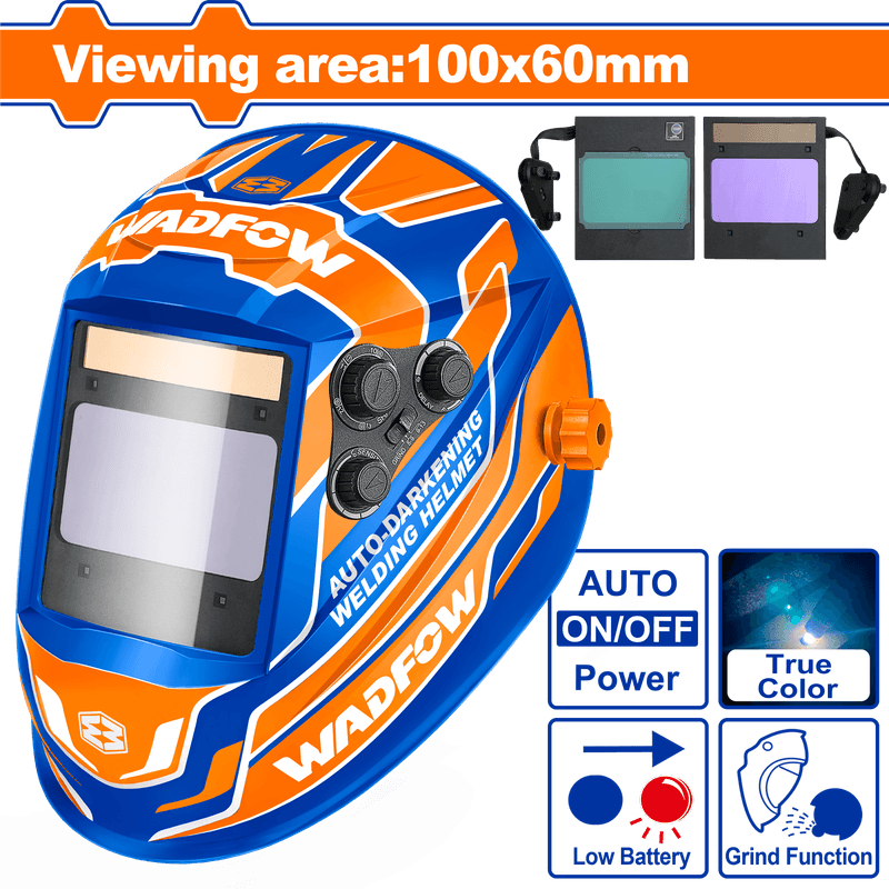 WADFOW CAGOULE DE SOUDURE AUTO-DIN9-13 TRUE-COLOR