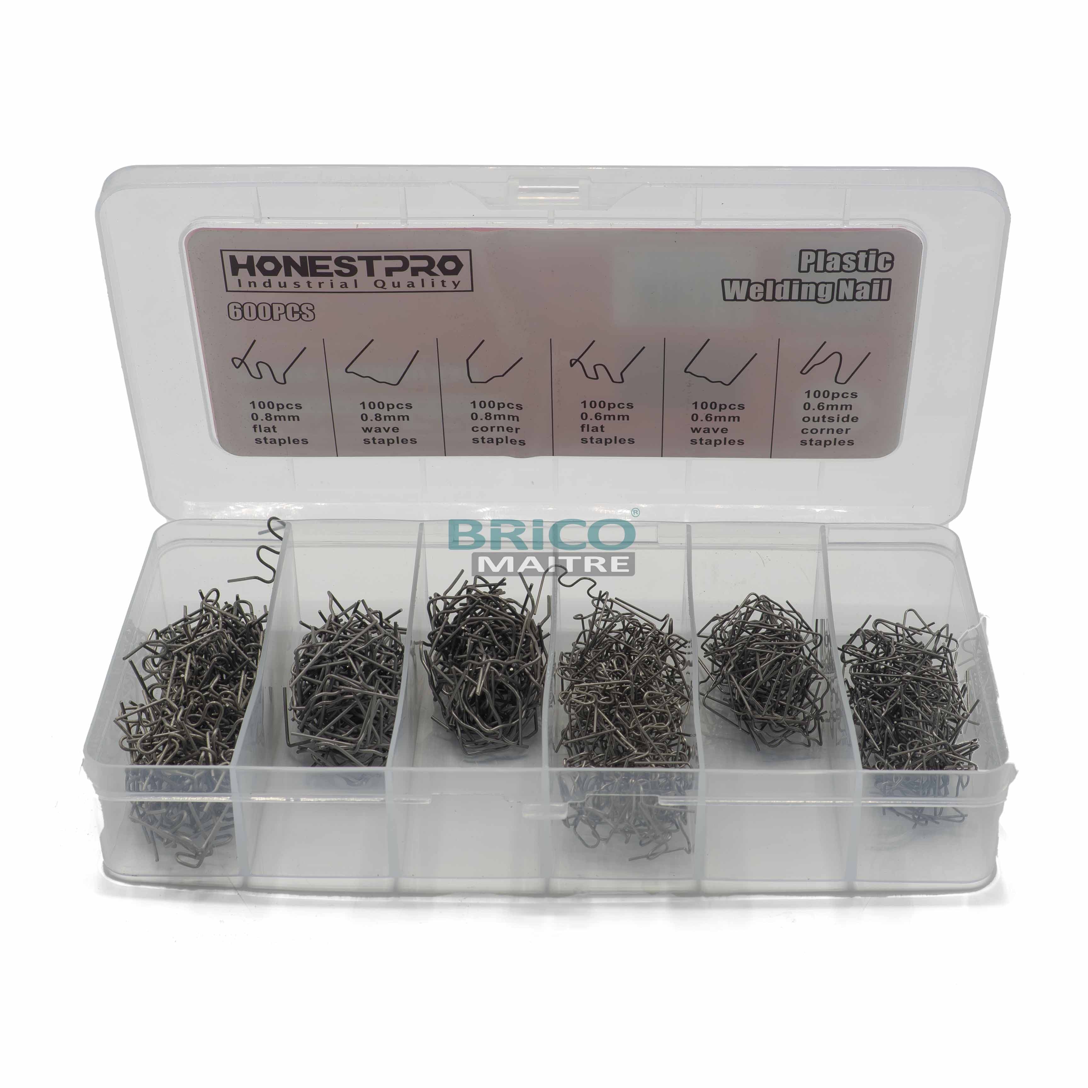 HONESTPRO KIT D'AGRAFES PARE CHOC YAE0380