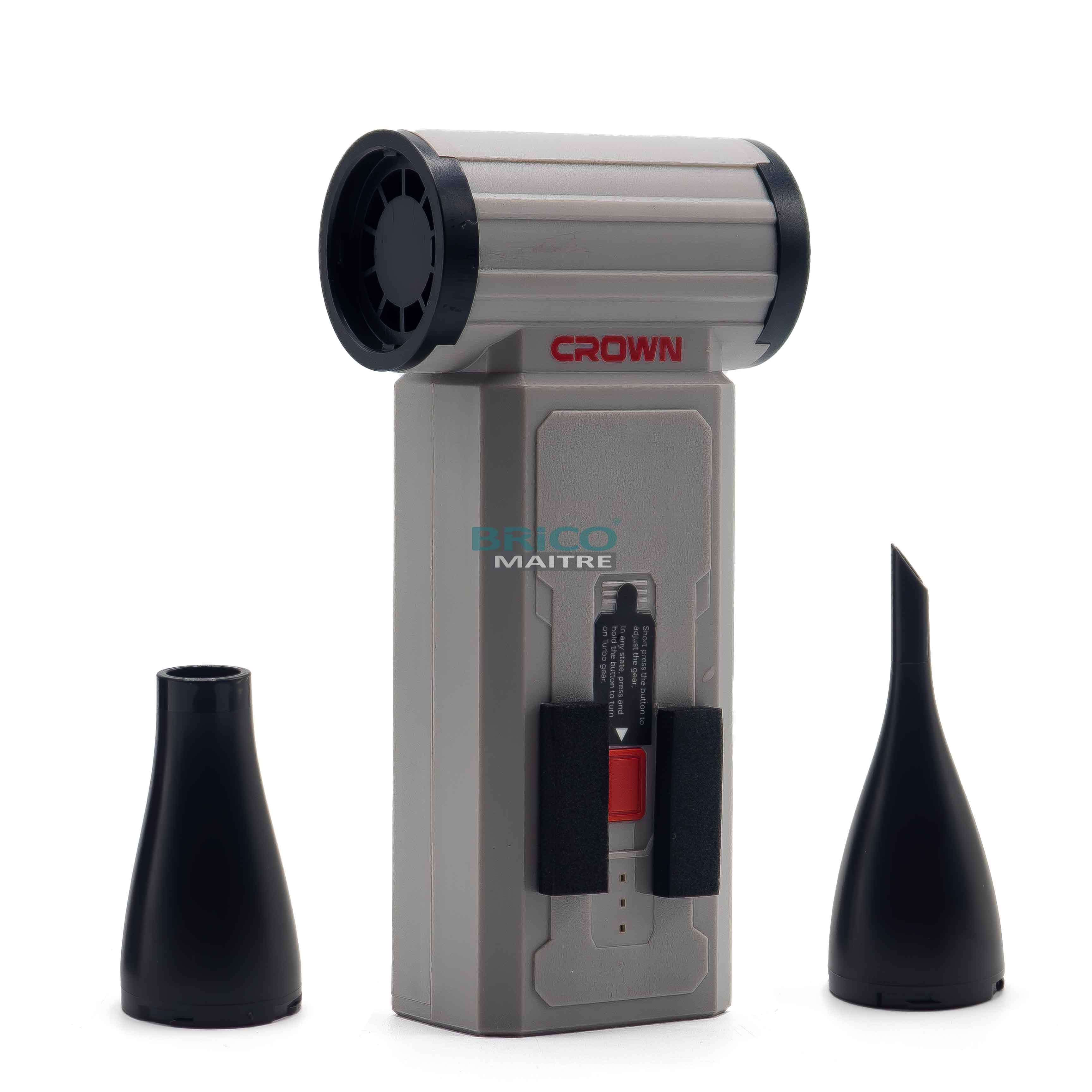 Mini Aspirateur Souffleur 2-en-1 CROWN CT26064