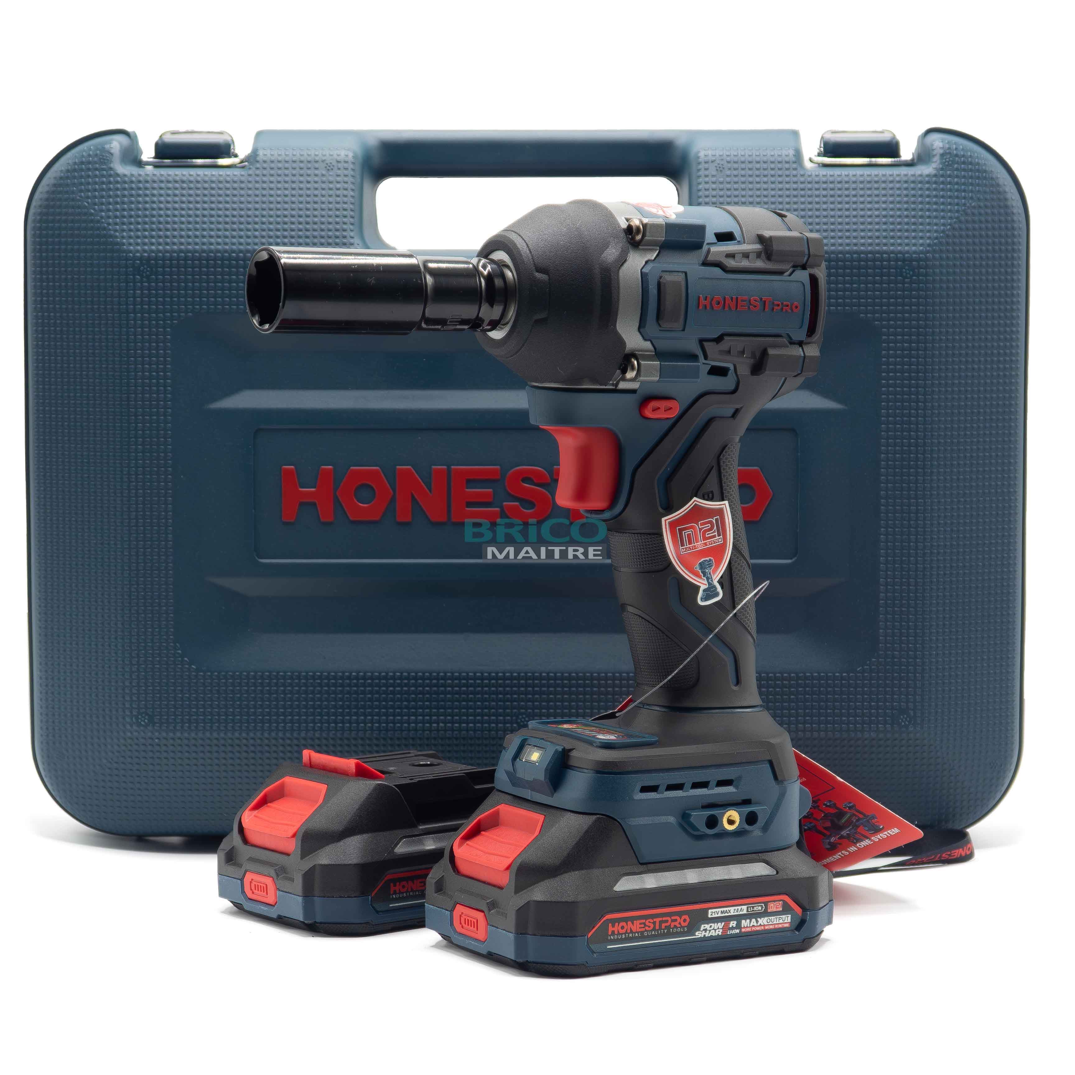 Boulonneuse Sans Fil 21V 550 Nm HONESTPRO YAE6118