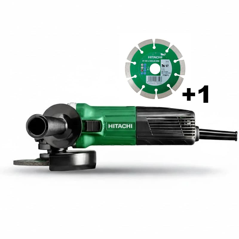 Meuleuse Ø125 600W 11500 tr/mn Hitachi