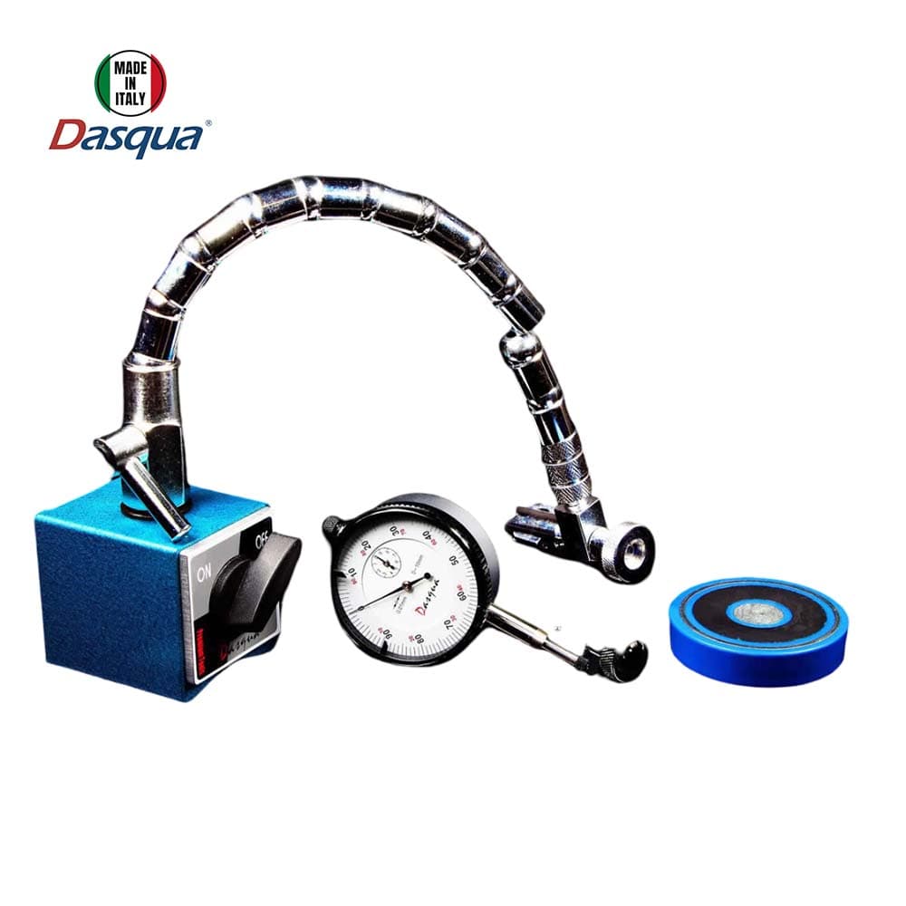 DASQUA BASE MAGNETIQUE AVEC INDICATEUR DE CADRAN 0-10MM 0.01MM 7611-1005