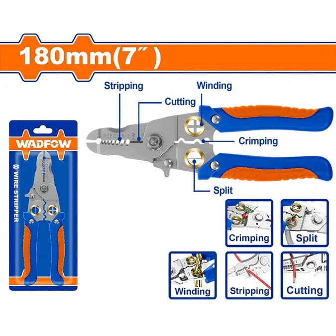 Pince à Dénuder 180mm (7") | WADFOW WPL5627