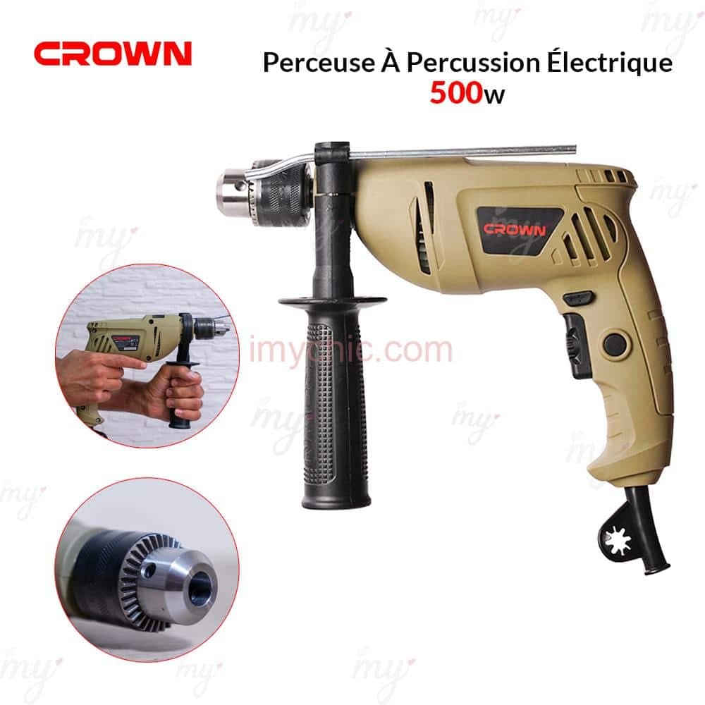 CROWN Perceuse 500W CT10085