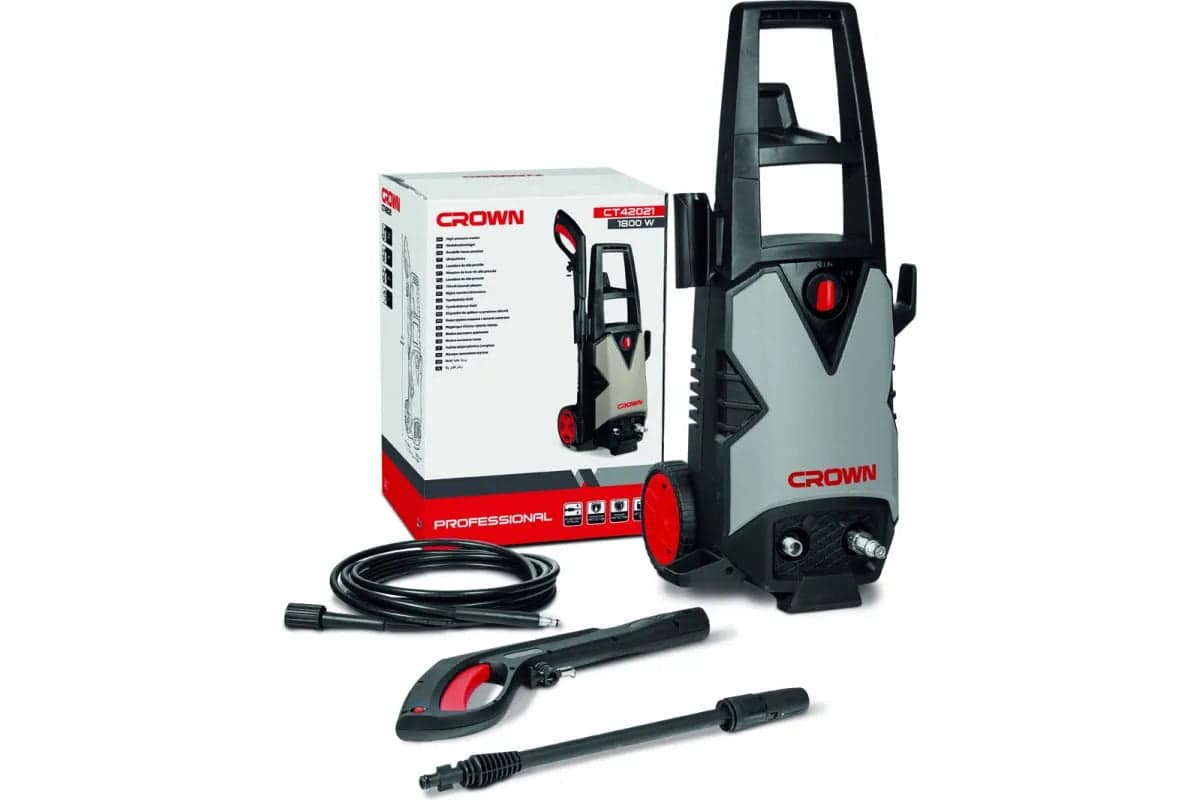 Nettoyeur haute pression Crown 2000 W 150 bar