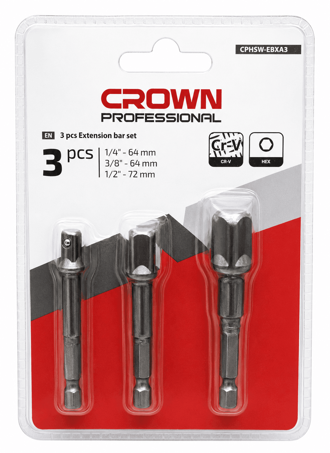 CROWN JEUX RALLONGE 03PCS CROWN CPHSW-EBXA3