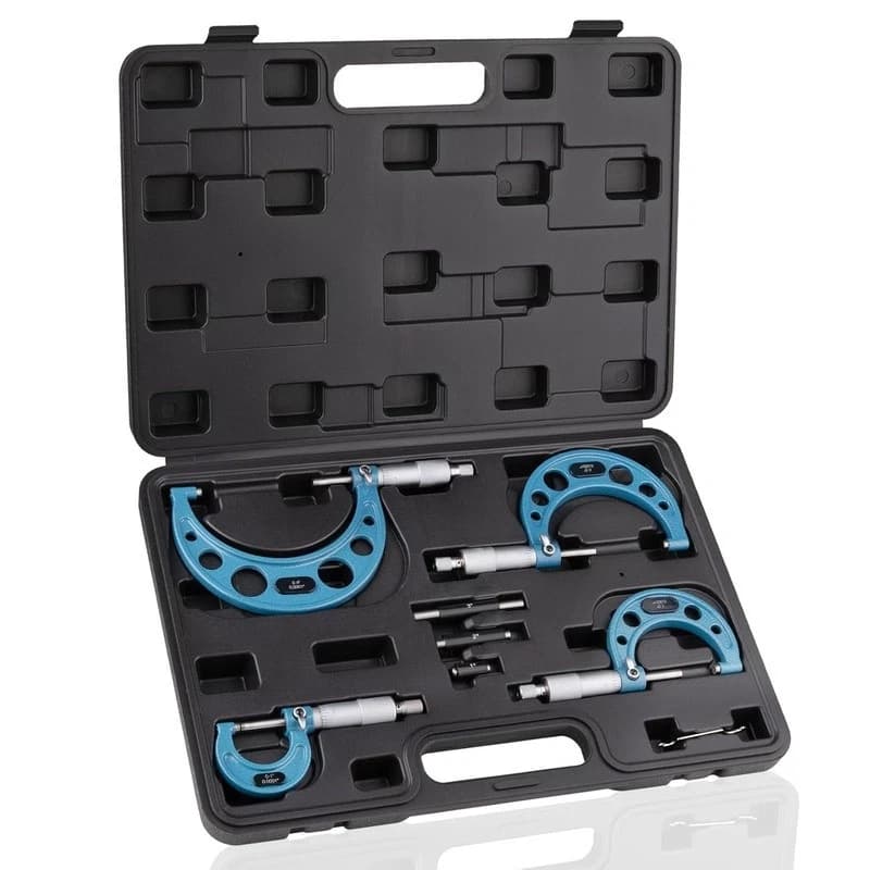 CAISSE MICROMETRE 04PCS 0-100MM — صورة 1