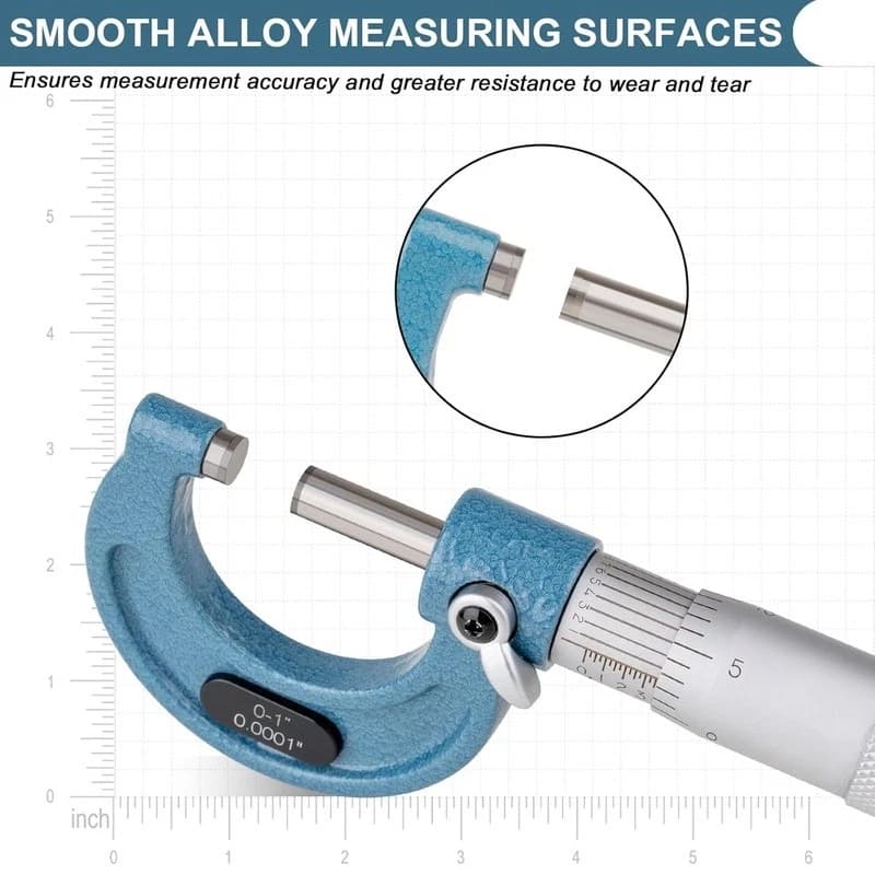 CAISSE MICROMETRE 04PCS 0-100MM — صورة 2