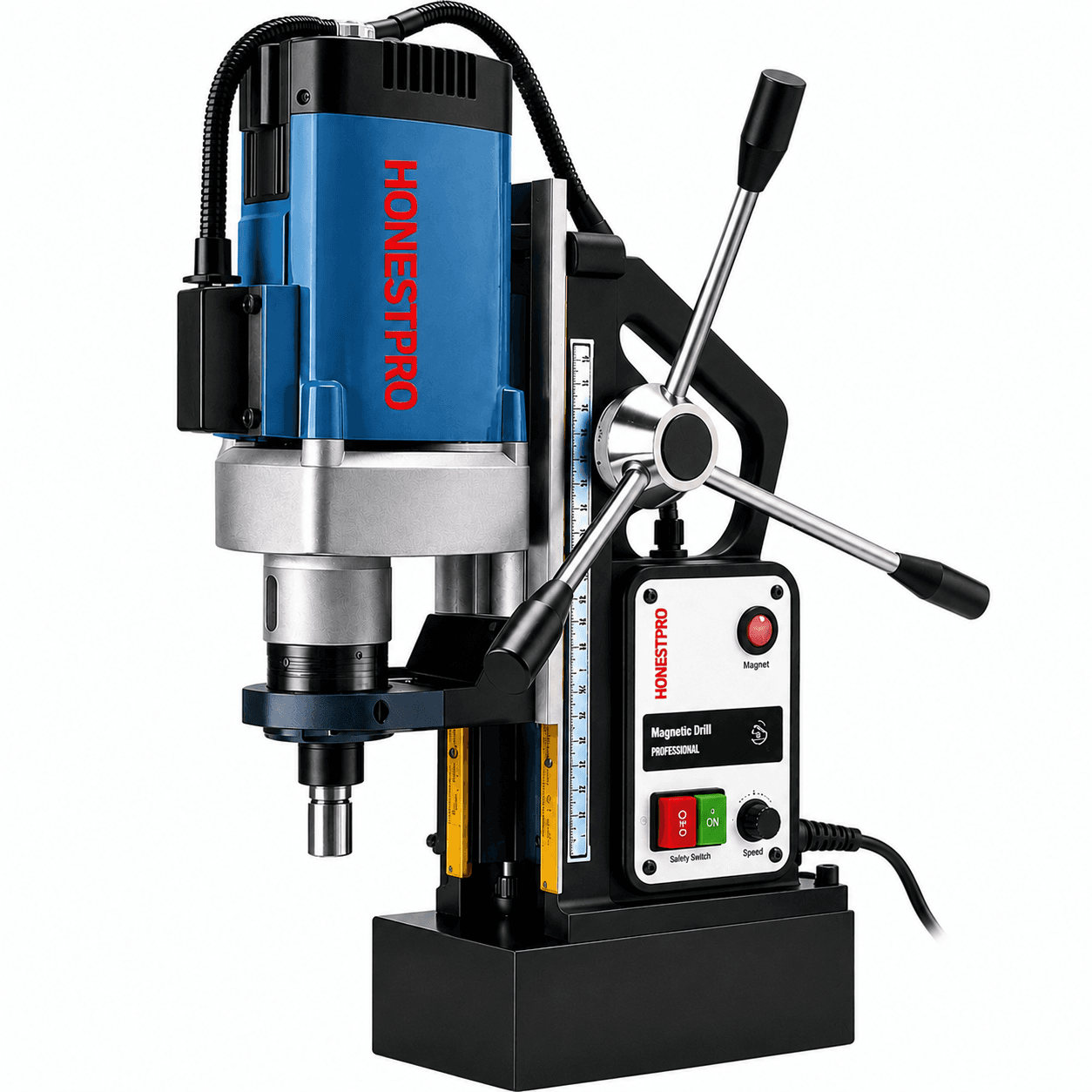 HONESTPRO PERCEUSE MAGNETIQUE 1500W 3-25MM YAE2748 — Photo 1