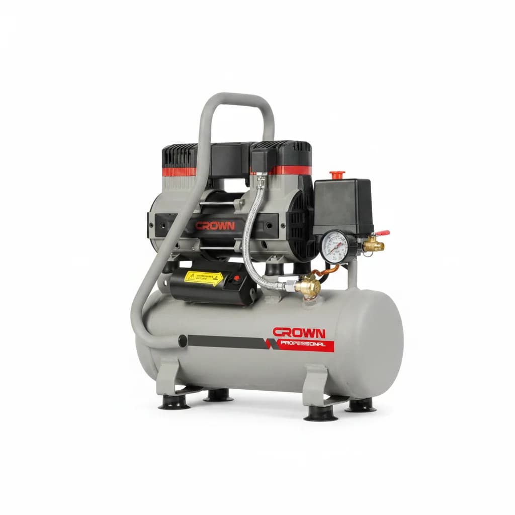 CROWN Compresseur d'air 750 W 8L CT36118 — صورة 1