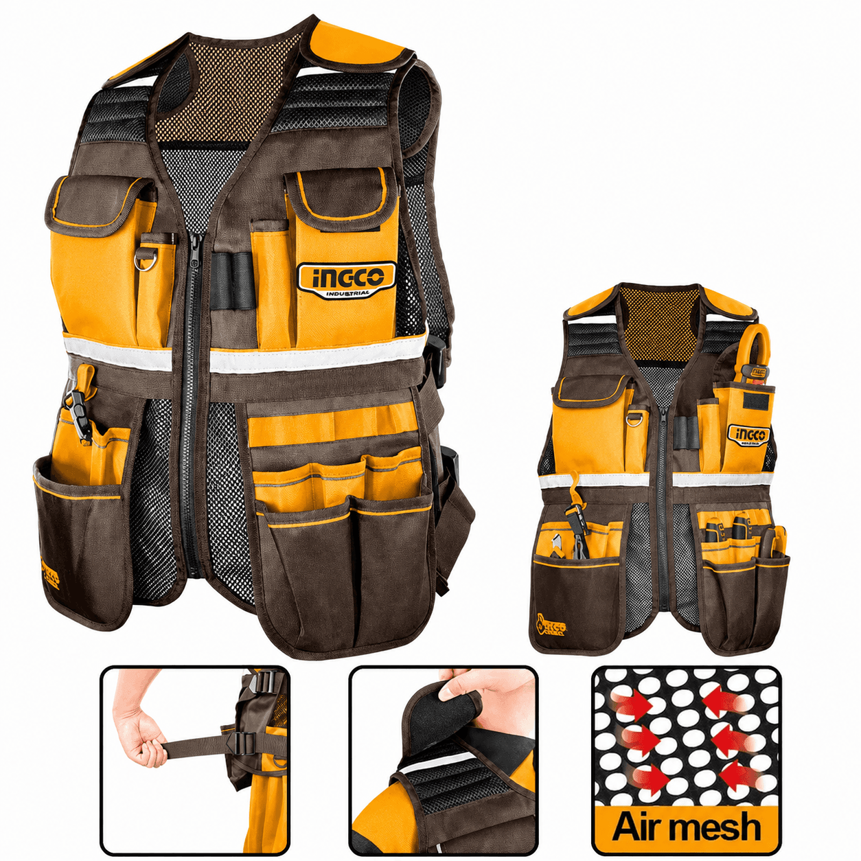INGCO GILET A OUTILS — صورة 1