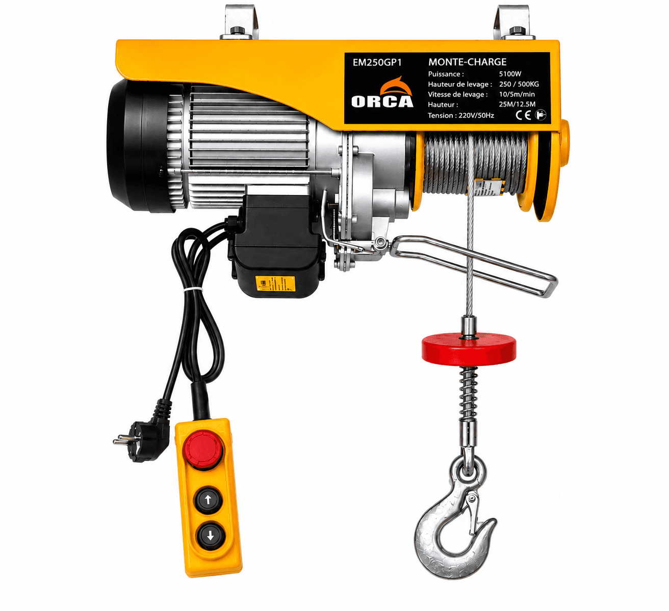ORCA MONTE DE CHARGE 500KG 1050W — صورة 1