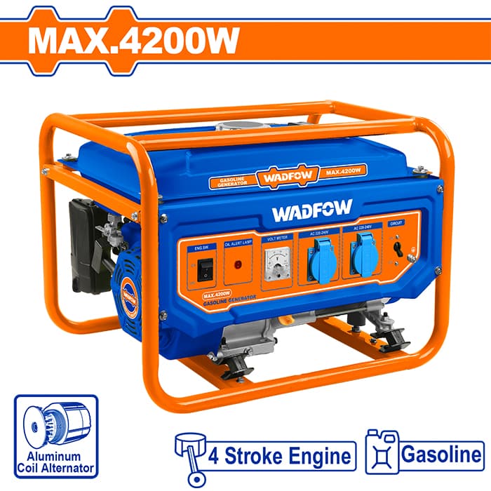 WADFOW GENERATEUR ESSENCE 2.8KW 220-240V-50HZ WGEAA056 — صورة 1