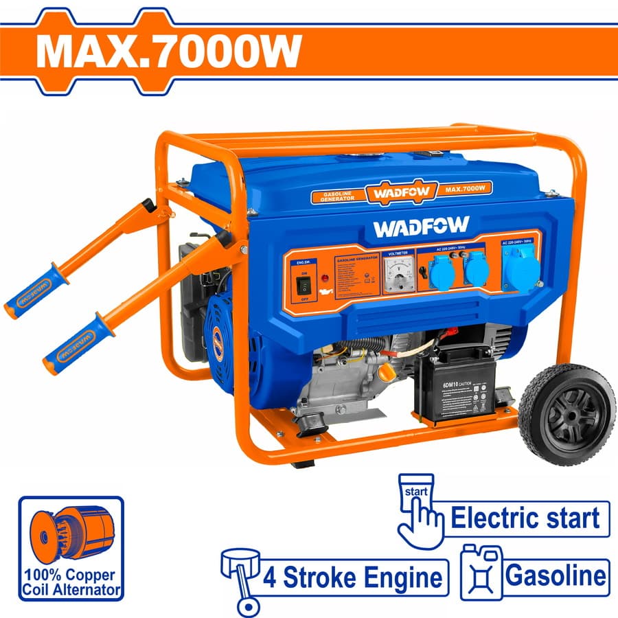 WADFOW GENERATEUR ESSENCE 7KW 220-240V-50HZ WGEAA096 — Photo 1
