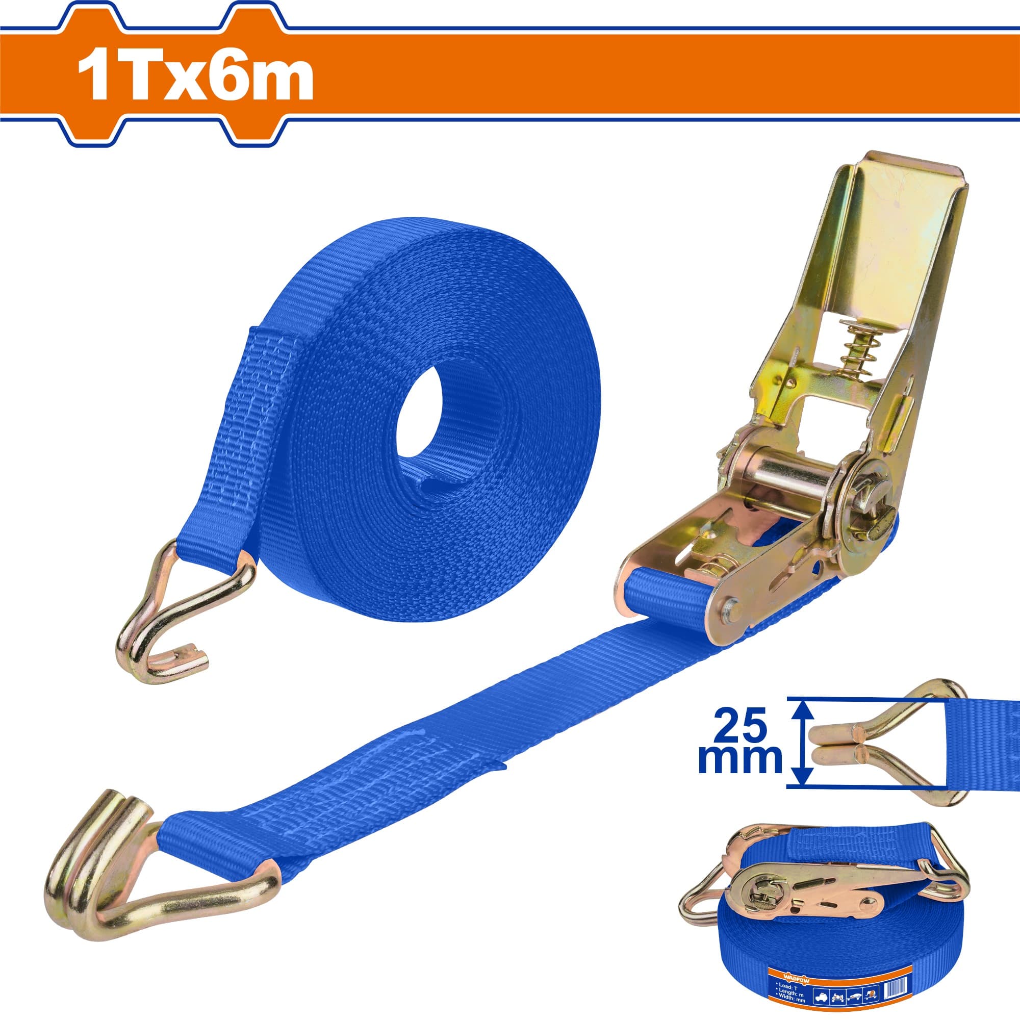 WADFOW SANGLE A CLIQUET 1T*6M WRT13106 — صورة 1