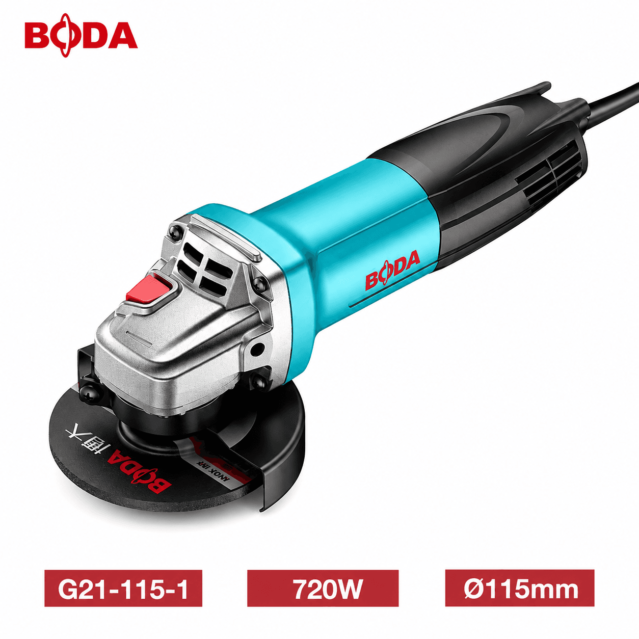 BODA Tronçonneuse ponceuse 720W 115mm G21-115B — Photo 1