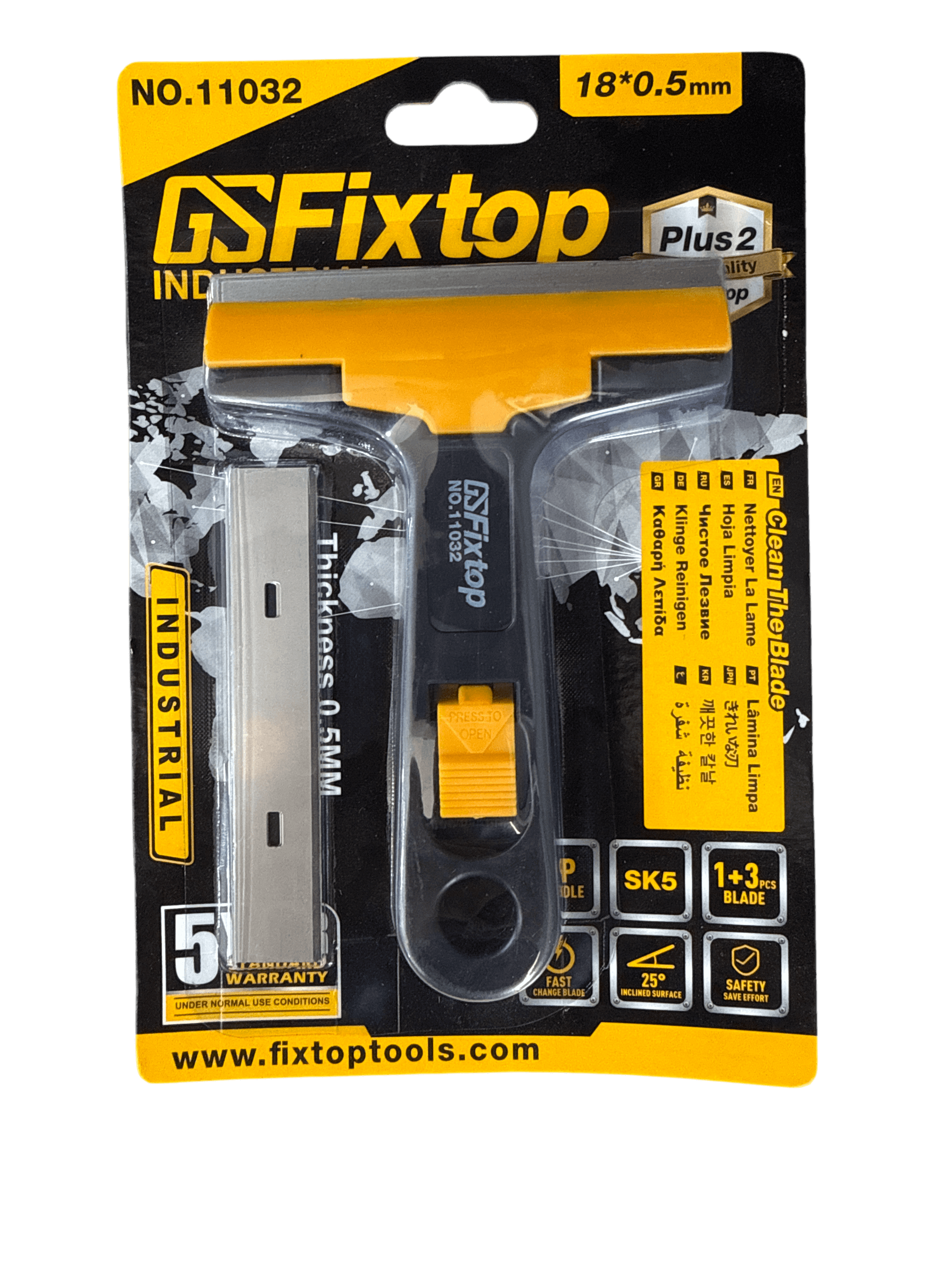 FIXTOP Grattoir à lame 18*0.5mm 11032 — صورة 1
