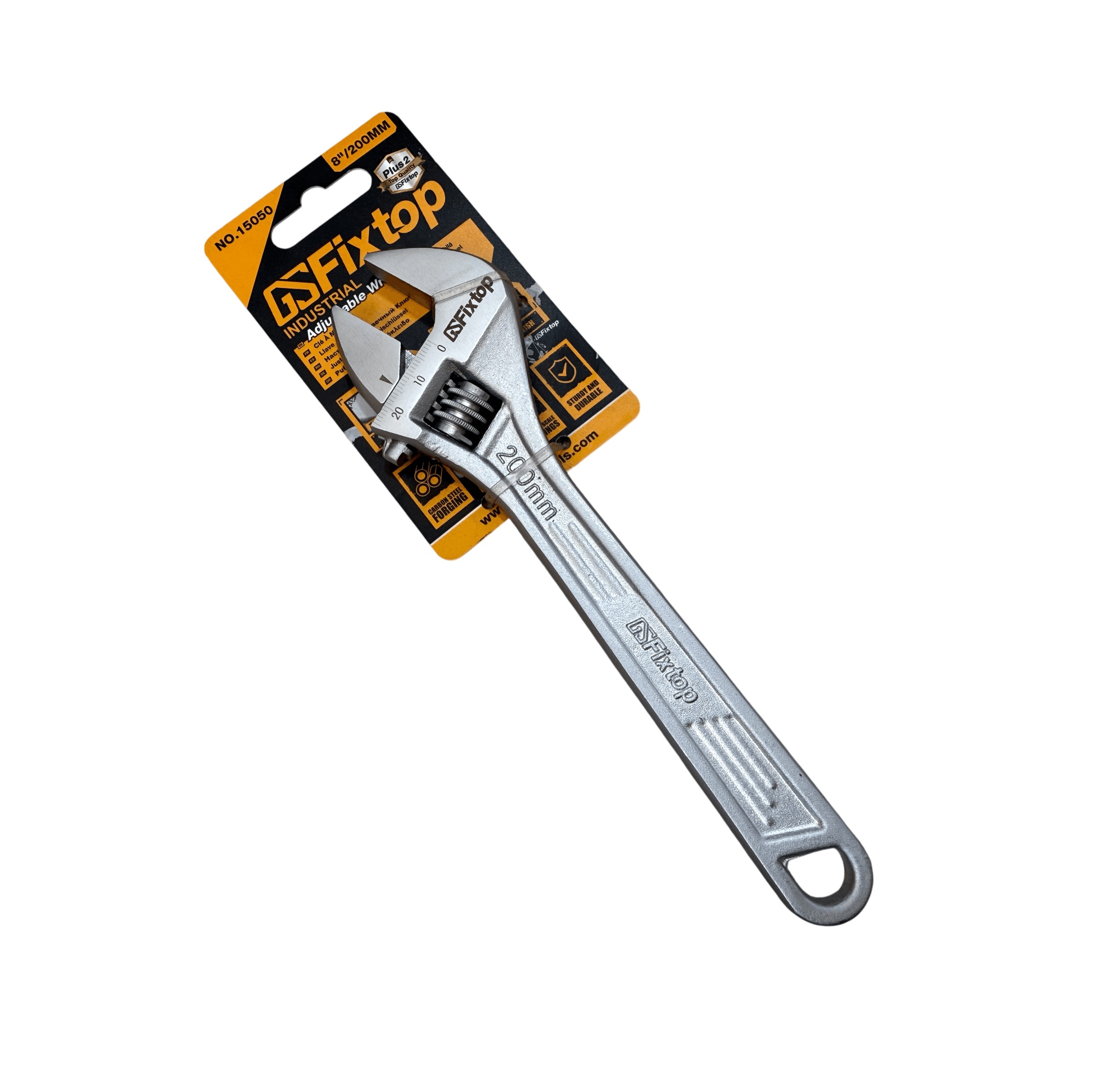 FIXTOP CLE A MOLETTE CHROMER 08" 15050 — صورة 1