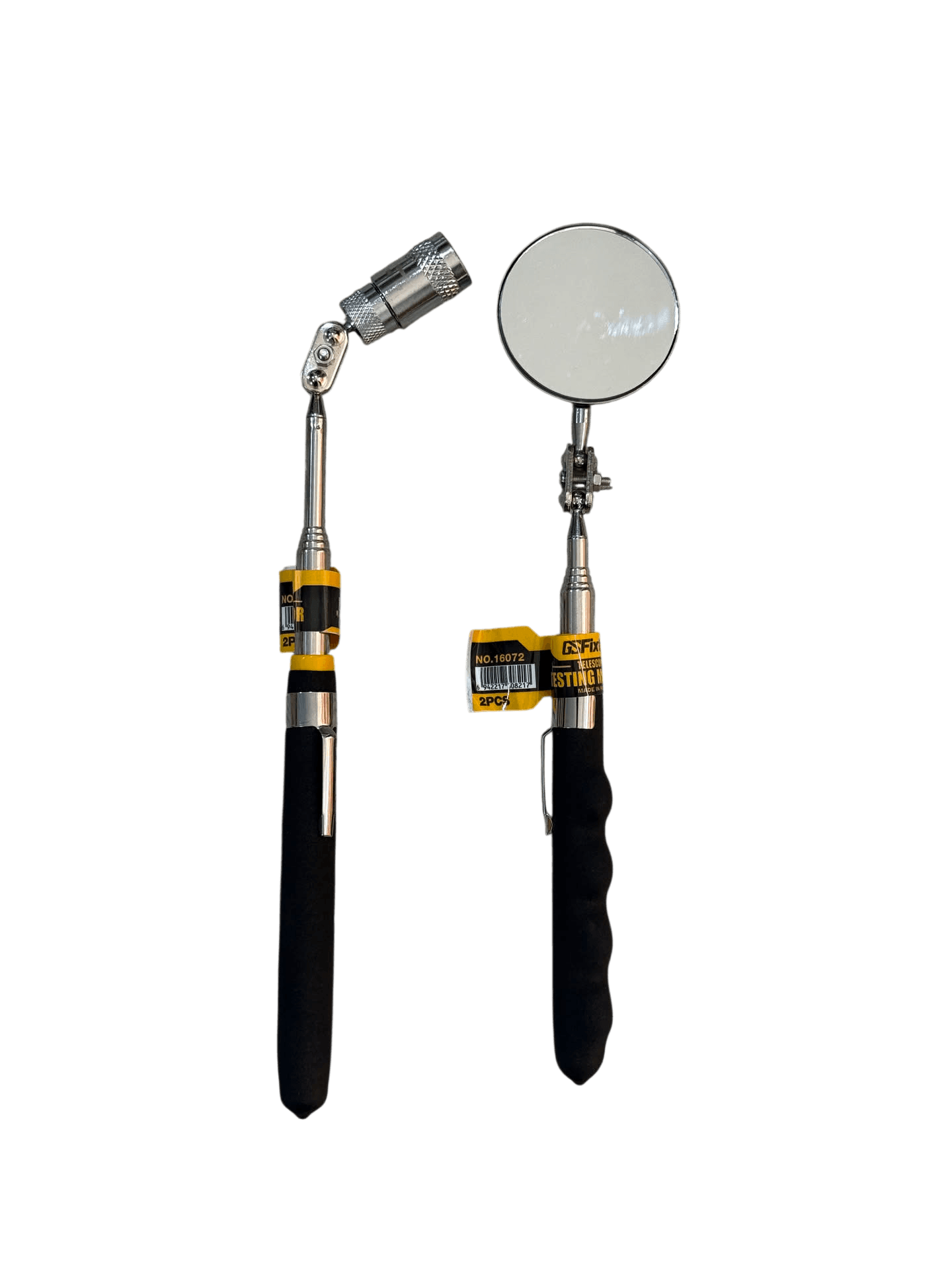 FIXTOP KIT MIROIR D'INSPECTION ET DOIGT MAGNETIQUE TELESCOPIQUE 2PCS 16072 — صورة 1