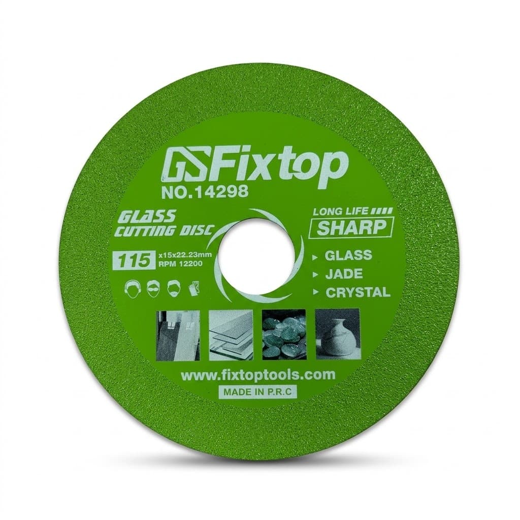 fixtop disque verre + marbre 115mm — صورة 1