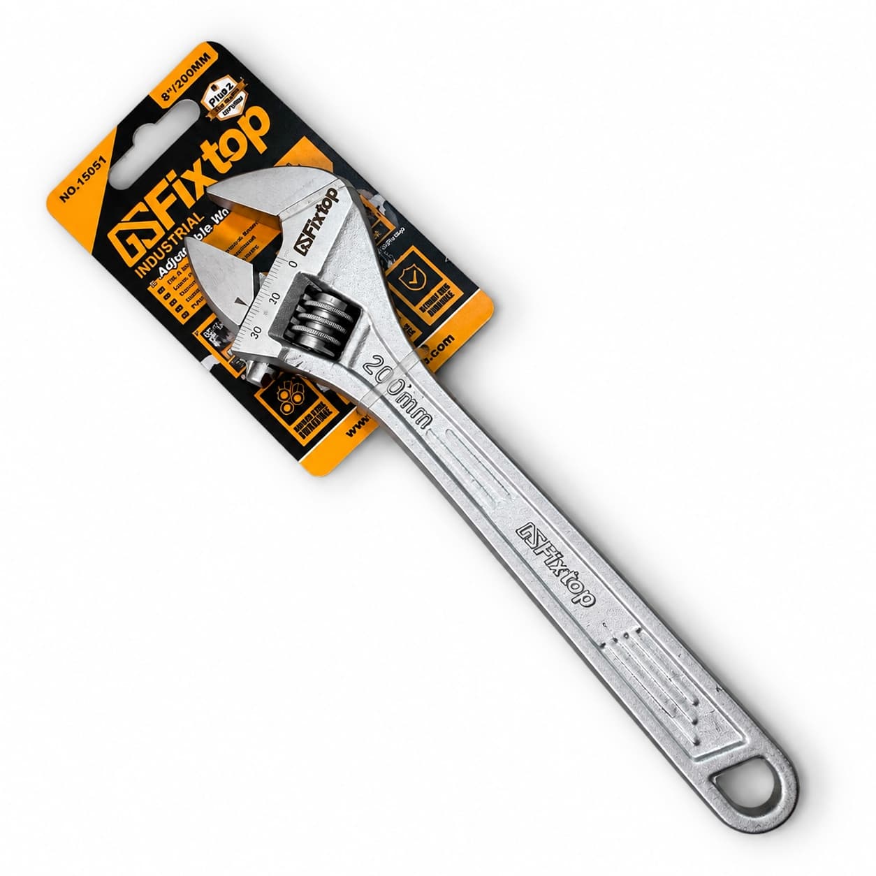 FIXTOP CLE A MOLETTE CHROMER 08" 15050 — Photo 1