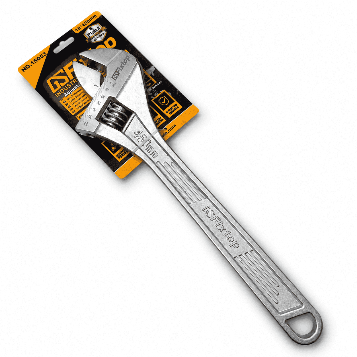 FIXTOP CLE A MOLETTE CHROMER 18" 15053 — صورة 1