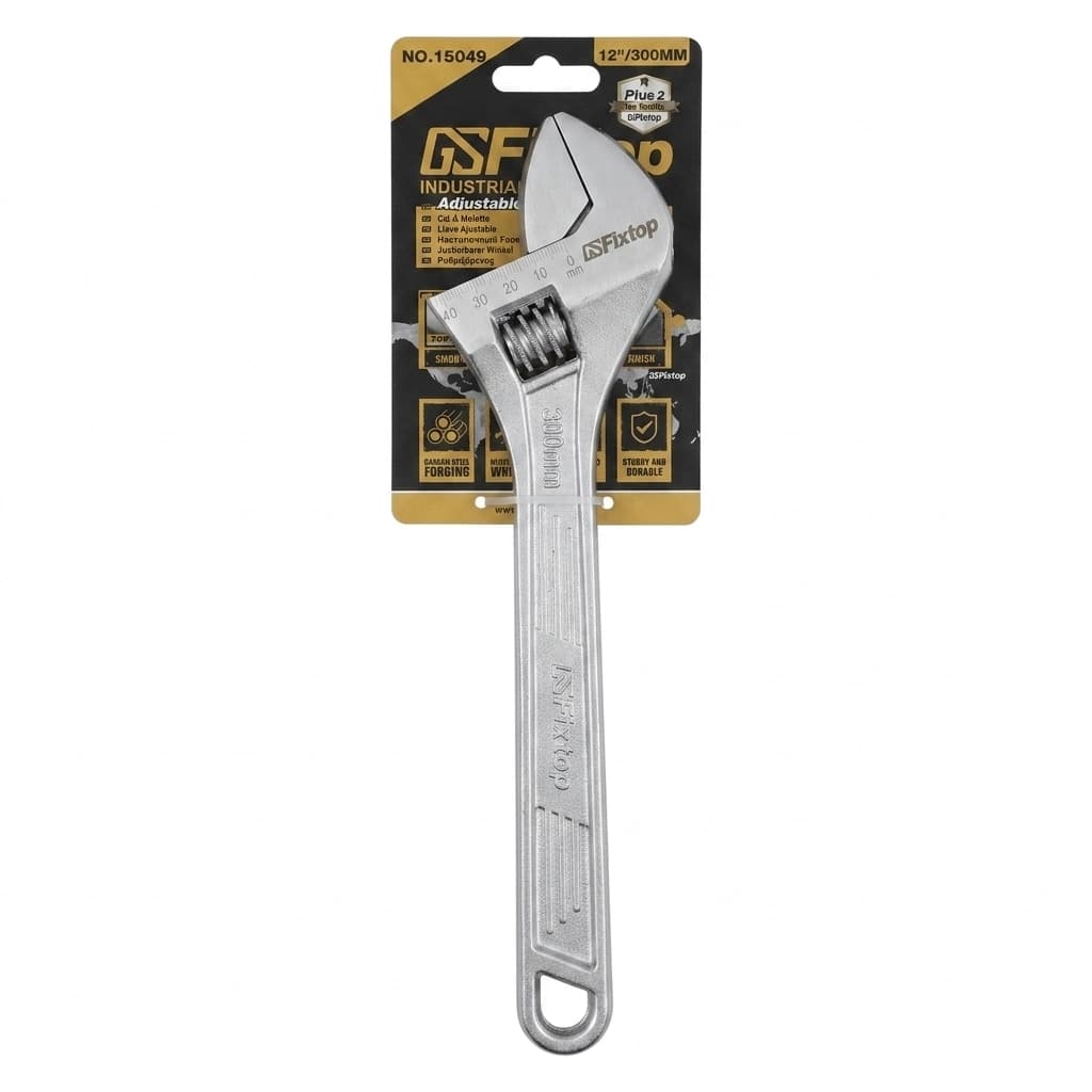 FIXTOP CLE A MOLETTE CHROMER 12" 15049 — صورة 1